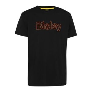 Bisley BKT084 Cotton Outline Logo Tee