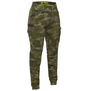 BISLEY BPCL6337 WOMEN'S FLX & MOVE™ STRETCH CAMO CARGO PANTS - LIMITED EDITION