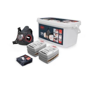 PIP Force BHT0B3-0L5-UAN Typhoon 8 Half Mask Respirator Spray Painters Kit With A2P2 FiltersPIP Force BHT0B3-0L5-UAN Typhoon 8 Half Mask Respirator Spray Painters Kit With A2P2 Filters