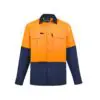 Syzmik ZW468 Mens HiVis Outdoor Long Sleeve Shirt - Image 3