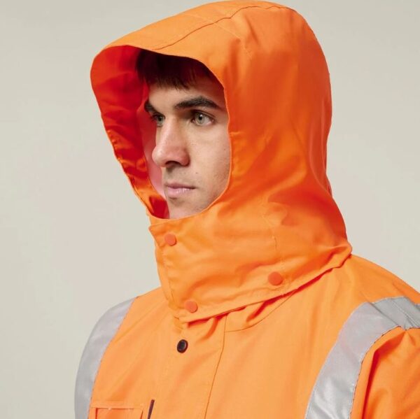 Hard Yakka Y06057 4-in-1 Wet Weather Jacket - Image 4