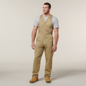 Hard Yakka Y01555 Foundations Cotton Drill Action Back Overall