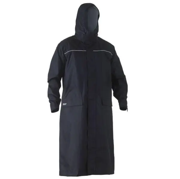 Bisley BJ6962 Long Rain Coat - Image 3