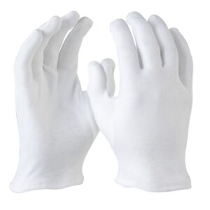 Maxisafe GCI100 Interlock Cotton Glove With Hemmed Cuff