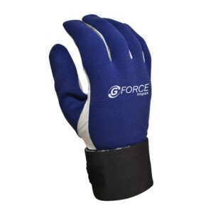 Maxisafe GMG293 G-Force Anti-Vibration Mechanics Glove with Leather Palm
