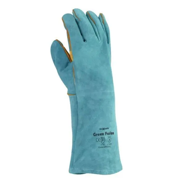 Maxisafe GWG161 Green Fusion Kevlar Stitched Welder's Glove