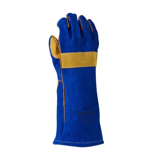 Maxisafe GWY175 ‘Blue Flame’ Reinforced Palm Welder's Glove - Image 2