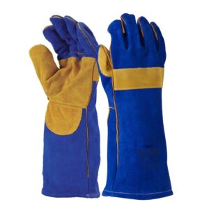 Maxisafe GWY175 ‘Blue Flame’ Reinforced Palm Welder's Glove