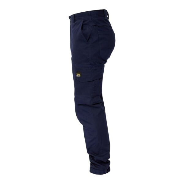 Workcraft WP4018 Stretch Cargo Pants Elasticised Hem - Image 6