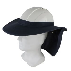 Maxisafe HBS558 Hard Hat Brim with Neck Flap