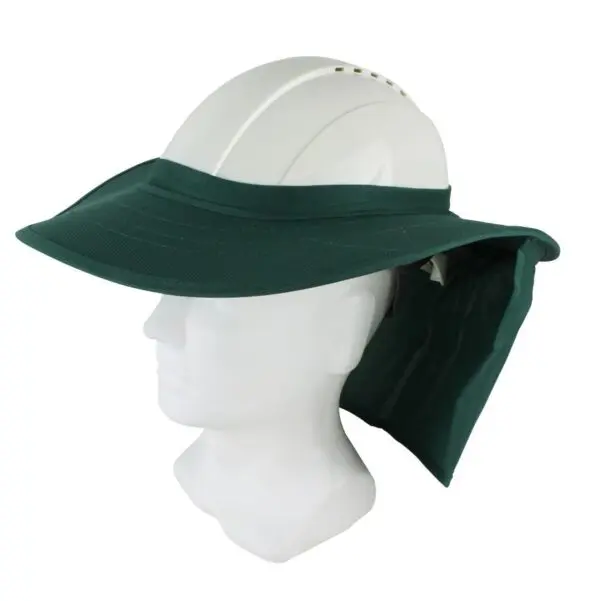 Maxisafe HBS558 Hard Hat Brim with Neck Flap - Image 2