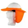 Maxisafe HBS558 Hard Hat Brim with Neck Flap - Image 3