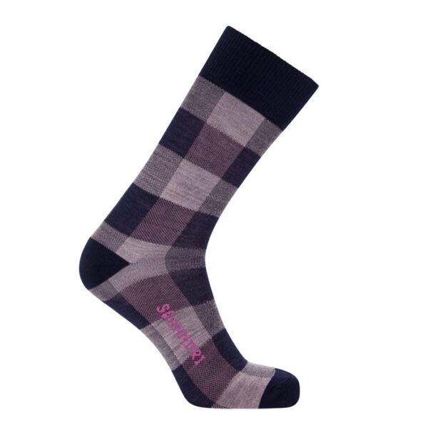 Swanndri SSD507 Colombo Check Merino Socks - Image 5