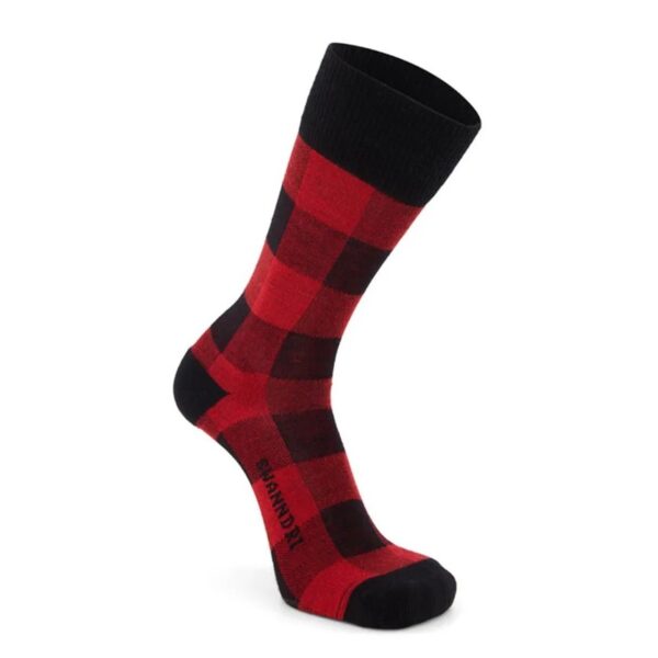 Swanndri SSD507 Colombo Check Merino Socks - Image 6
