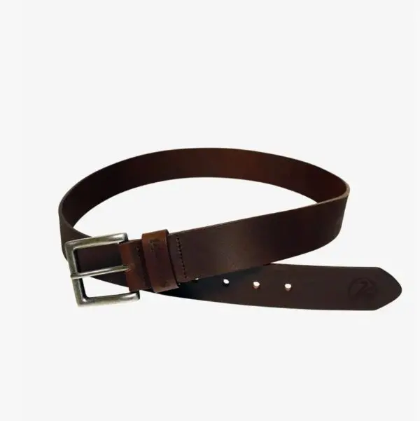 Swanndri SYSW03 Men's Leather Twin Keeper Belt - 30mm Wide