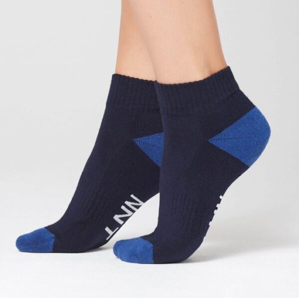 NNT CATKDN Bamboo Sports Sock Ankle Length Contrast Heel