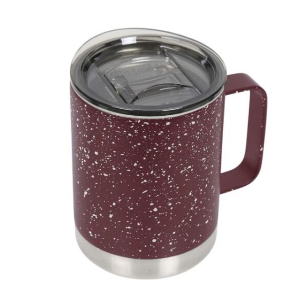 Fifty/Fifty FDW120 354ml Speckled Camp Mug with Slide Lid - Image 3