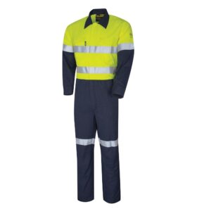 Bool BW2570T1 Regular Weight PPE2 Two Tone Coverall with Loxy™ Reflective Tape