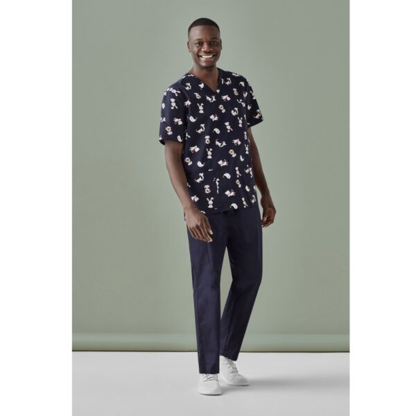 Biz Care CST147MS Best Friends Mens Scrub Top