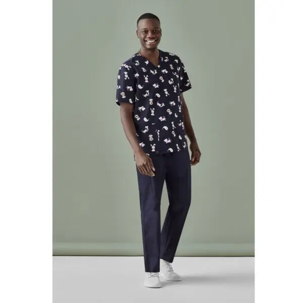 Biz Care CST147MS Best Friends Mens Scrub Top