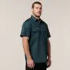 Hard Yakka Y07540 Short Sleeve Closed Front Shirt - Image 5