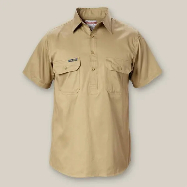 Hard Yakka Y07540 Short Sleeve Closed Front Shirt - Image 9