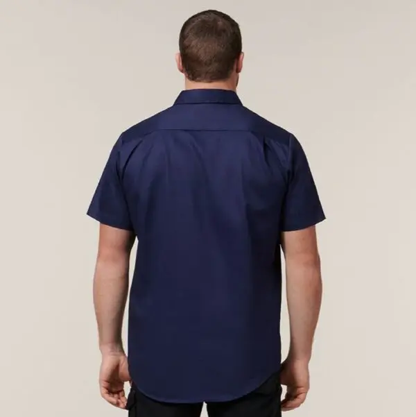 Hard Yakka Y07540 Short Sleeve Closed Front Shirt - Image 3