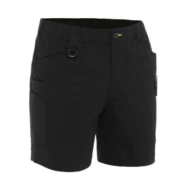 Bisley BSHC1018 Stretch Cotton Elastic Waist Cargo Shorts