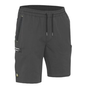 Bisley BSHC1333 Flex&Move™ 4-Way Stretch Elastic Waist Cargo Shorts