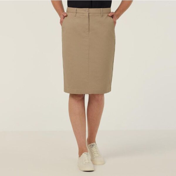 NNT CAT2RL Stretch Cotton Chino Skirt - Image 5