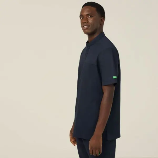 NNT CATRFN Next-Gen Antibacterial Active Doherty Mandarin Collar Scrub Top - Image 2