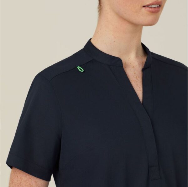 NNT CATUMM Next-Gen Antibacterial Active Blackburn Mandarin Collar Scrub Top - Image 5