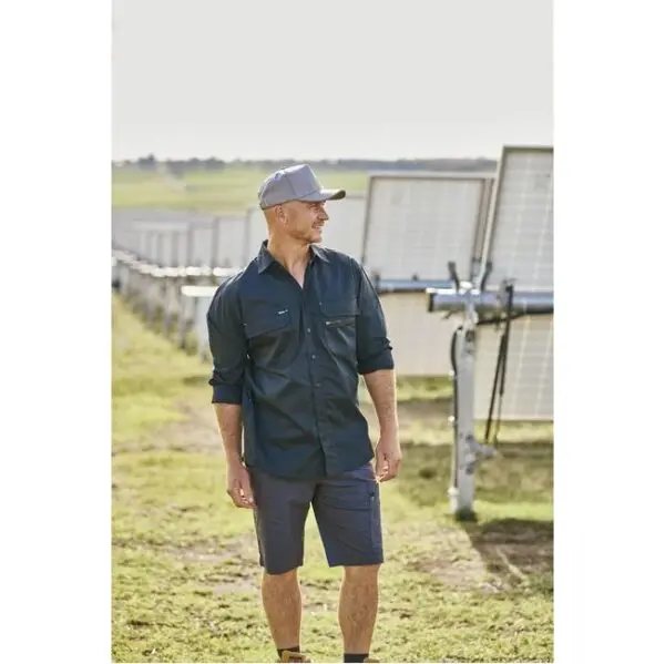 Bisley BS6490 X Airflow Stretch Ripstop Shirt Charcoal - Days