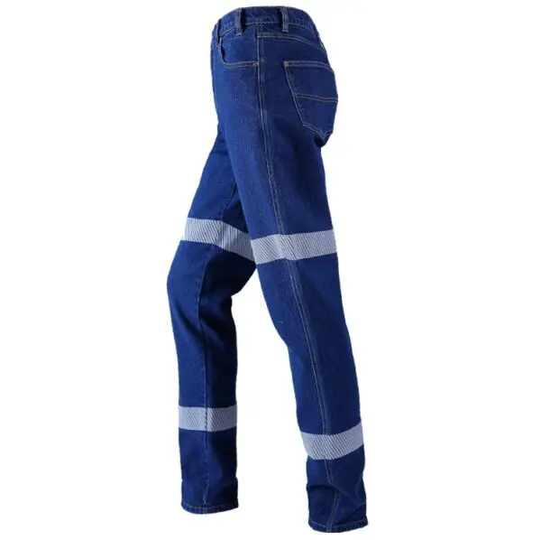 Ritemate RMX007R RMX Flexible Fit Stretch Denim Jeans, Reflective - Image 3