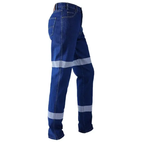 Ritemate RMX007R RMX Flexible Fit Stretch Denim Jeans, Reflective - Image 2