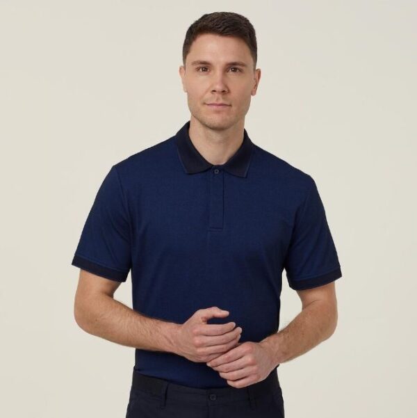 NNT CATJA4 Textured Short Sleeve Polo