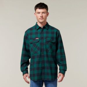 Hard Yakka Y07295 Long Sleeve Check Flannel Shirt