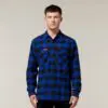Hard Yakka Y07295 Long Sleeve Check Flannel Shirt - Image 5