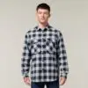 Hard Yakka Y07295 Long Sleeve Check Flannel Shirt - Image 14