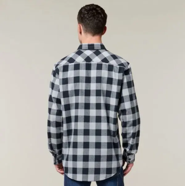 Hard Yakka Y07295 Long Sleeve Check Flannel Shirt - Image 16