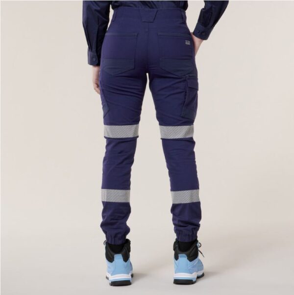 Hard Yakka Y08411 Womens Raptor Cuff Pants with Tape - Image 4