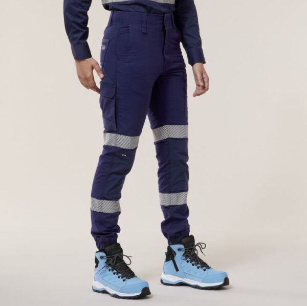 Hard Yakka Y08411 Womens Raptor Cuff Pants with Tape - Image 3