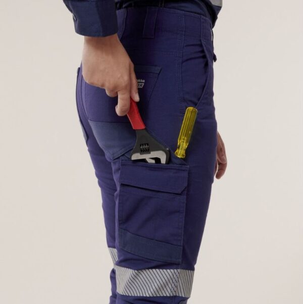 Hard Yakka Y08411 Womens Raptor Cuff Pants with Tape - Image 7