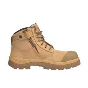 Wide Load 690WZC Wheat 6 Zip Side Composite Safety Boot