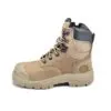 Oliver 55-352Z Stone Lace Up Zip Side 6" Boot - Image 3