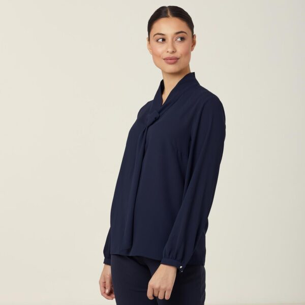NNT CATUL2 Georgie Tie Neck Blouse - Image 6