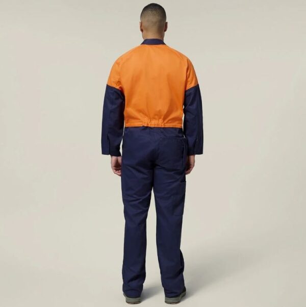 Hard Yakka Y00270 2Tone Cotton Drill Coverall - Image 3