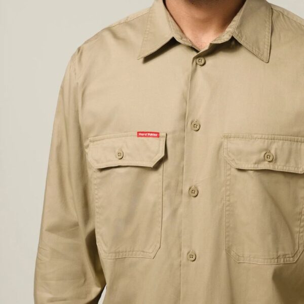 Hard Yakka Y04630 Core Long Sleeve Lightweight Vented Cotton Shirt - Image 10