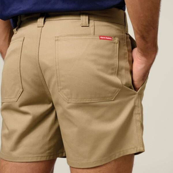 Hard Yakka Y05350 Relaxed Fit Cotton Cargo Drill Short With Belt Loops - Image 4