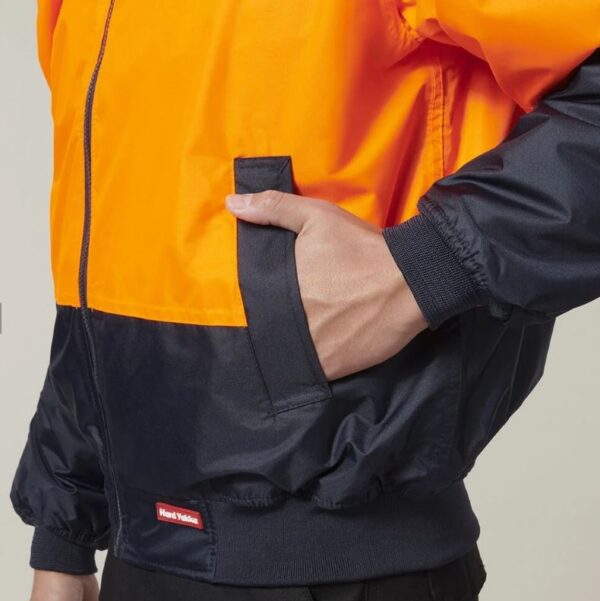 Hard Yakka Y06670 Core Hi Vis 2 Tone Waterproof Bomber Jacket - Image 13